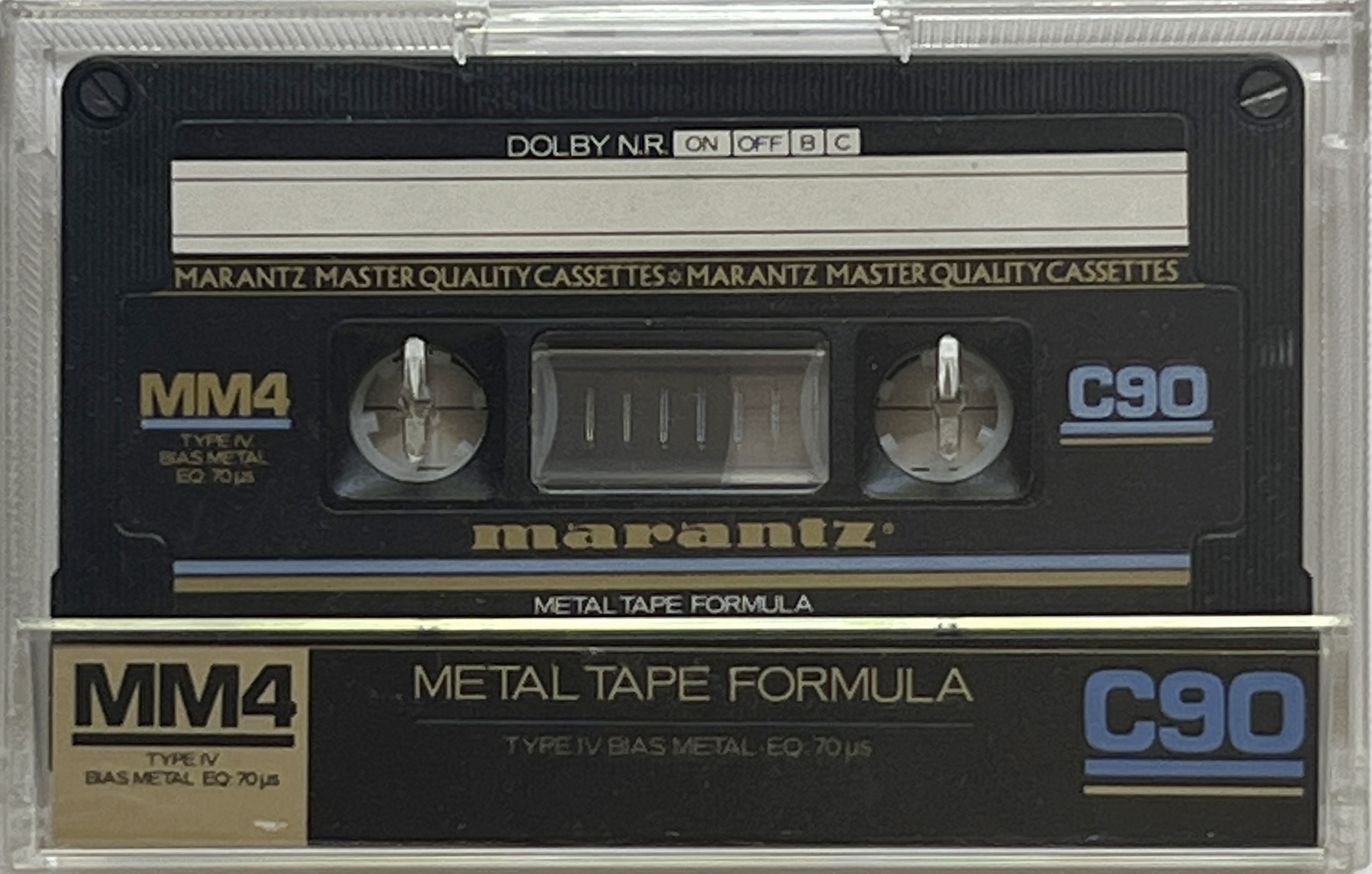 Compact Cassette: PDM Magnetics Marantz - MM4 90