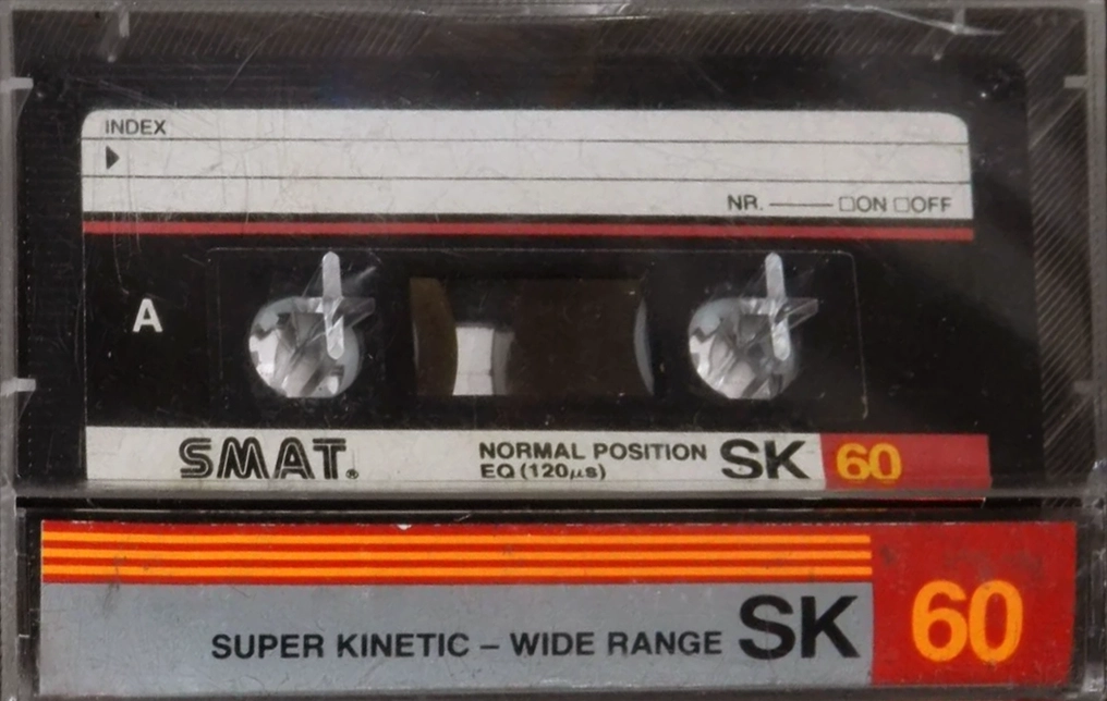 Compact Cassette Smat SK 60 Type I Normal 1984 South Korea