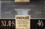 Compact Cassette Maxell XLII-S 46 Type II Chrome 1988 Europe