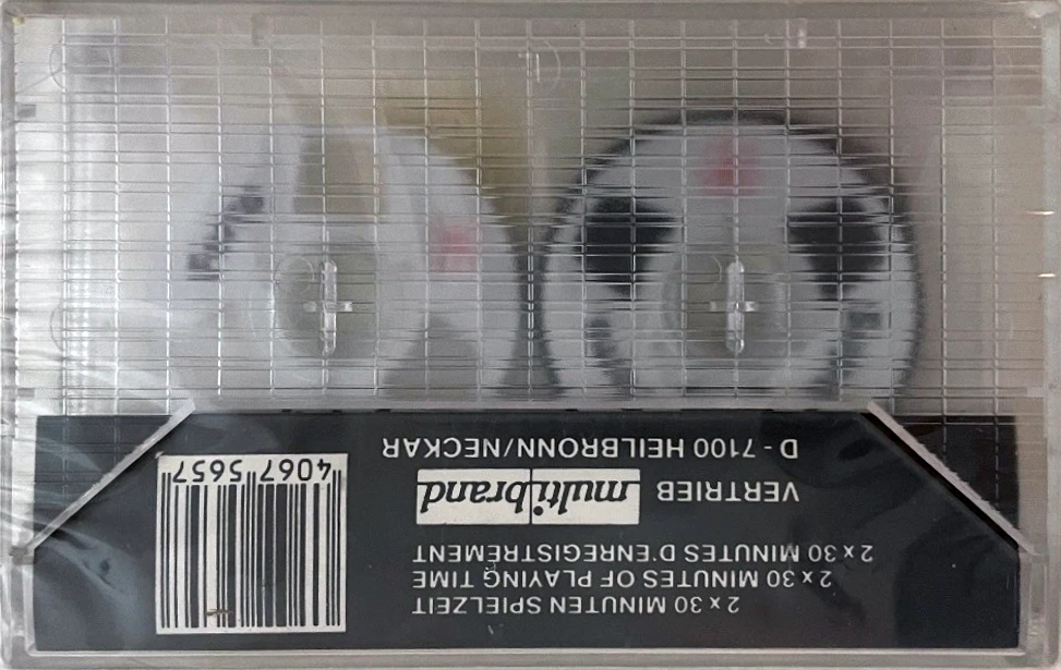 Compact Cassette Silver Sound Super Ferro 60 Type I Normal 1986 Europe