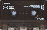 Compact Cassette Thats Si Sound Individual 46 "ESSO Extra Sound" Type I Normal 1984 Japan