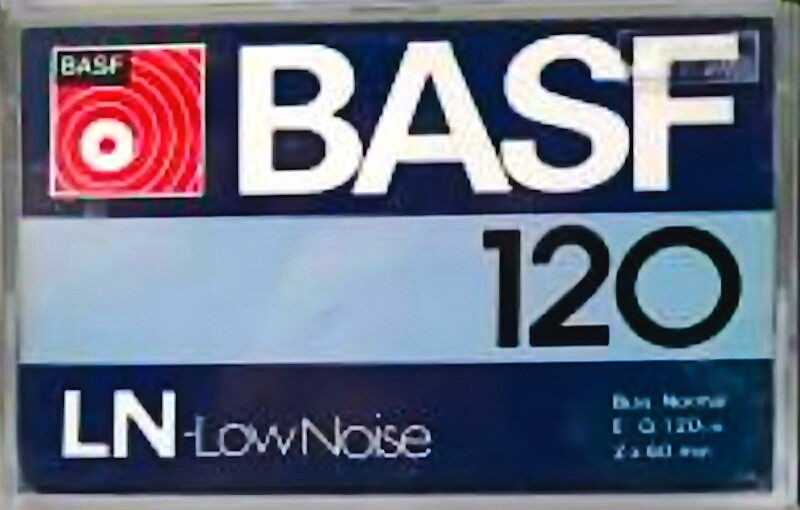 Compact Cassette: BASF  -  120