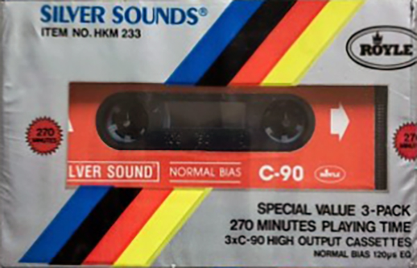 3 pack Silver Sound 90 Type I Normal 1983 Australia