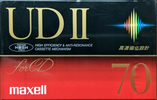 Compact Cassette Maxell UDII / UD2 70 "UD2-70(F)" Type II Chrome 1992 Japan