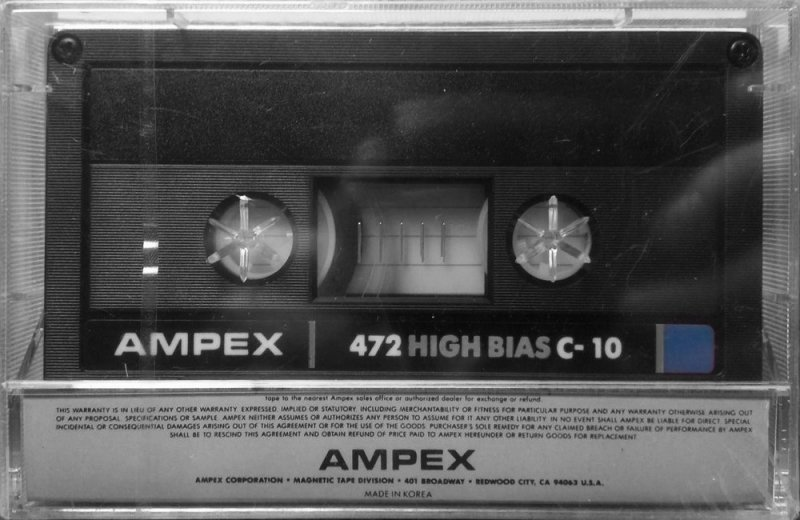 Compact Cassette: AMPEX Ampex - 472 10