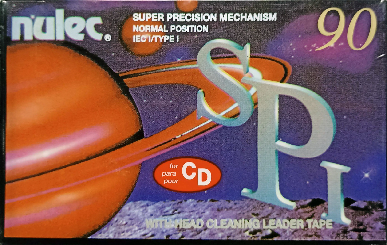 Compact Cassette Nulec SPI 90 Type I Normal Southern Africa