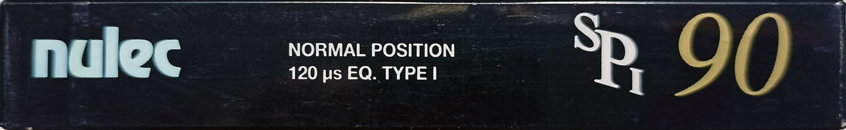 Compact Cassette Nulec SPI 90 Type I Normal Southern Africa