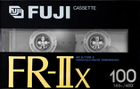Compact Cassette Fuji FR-IIx 100 Type II Chrome 1989 USA