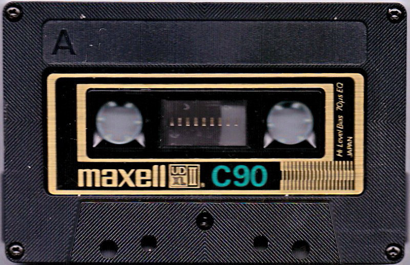 Compact Cassette Maxell UD XLII 90 Type II Chrome 1977 Europe