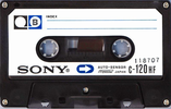 Compact Cassette Sony HF 120 Type I Normal 1972 North America