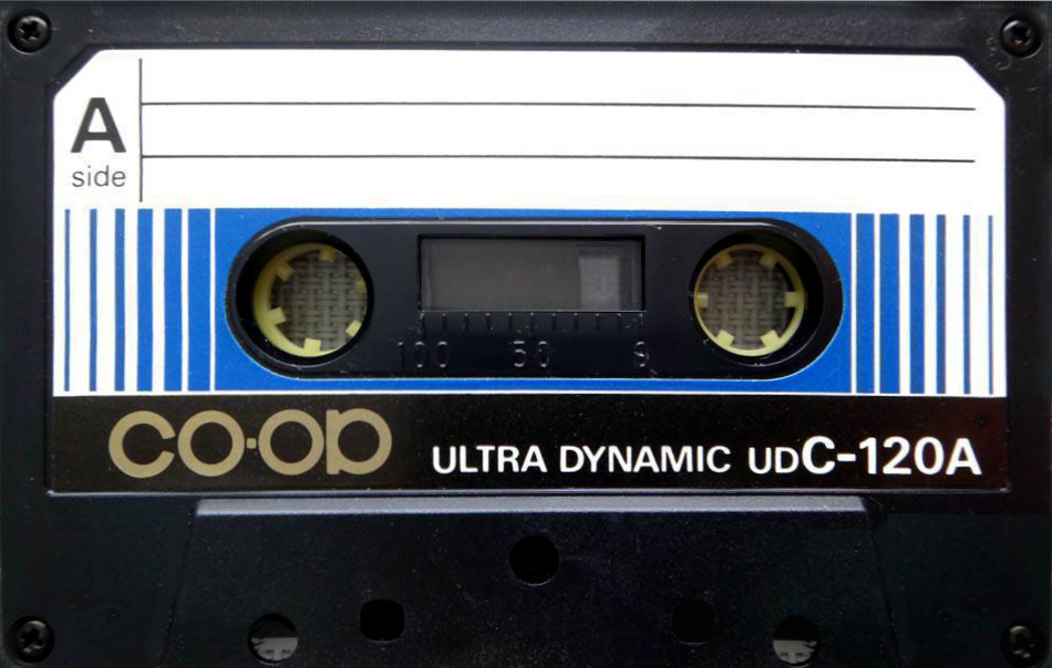 Compact Cassette CO-OP UD 120 Type I Normal 1977 Japan
