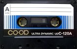 Compact Cassette CO-OP UD 120 Type I Normal 1977 Japan
