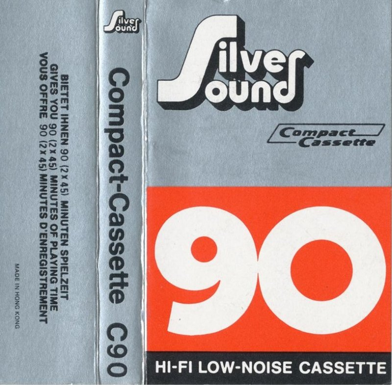 Compact Cassette: Unknown Silver Sound -  90