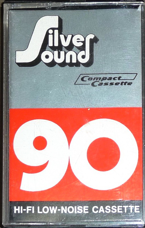 Compact Cassette: Unknown Silver Sound -  90