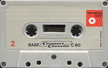 Compact Cassette BASF 60 Type I Normal 1968 Germany