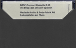 Compact Cassette BASF 60 Type I Normal 1968 Germany