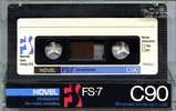 Compact Cassette Novel FS-7 90 Type I Normal 1980 Japan