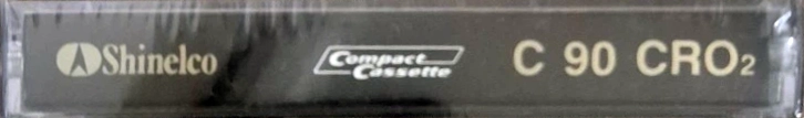 Compact Cassette Shinelco 90 "CRO2" Type II Chrome 1980 Italy