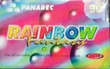 Compact Cassette Panarec Rainbow fantasy 90 Type I Normal Indonesia