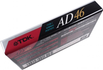 Compact Cassette TDK AD 46 "AD-46R" Type I Normal 1991 Japan