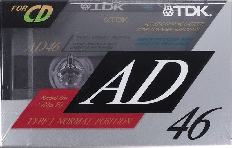 Compact Cassette: TDK  - AD 46