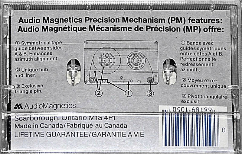 Compact Cassette:  Audio Magnetics -  5