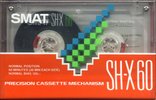 Compact Cassette Smat SH X 60 Type I Normal 1989 Worldwide