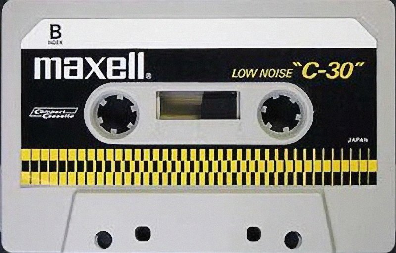 Compact Cassette Maxell 30 Type I Normal 1970 Worldwide