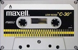 Compact Cassette Maxell 30 Type I Normal 1970 Worldwide
