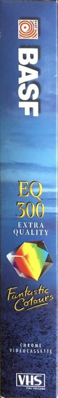 VHS, Video Home System BASF Extra Quality 300 Type II Chrome 1996 Europe