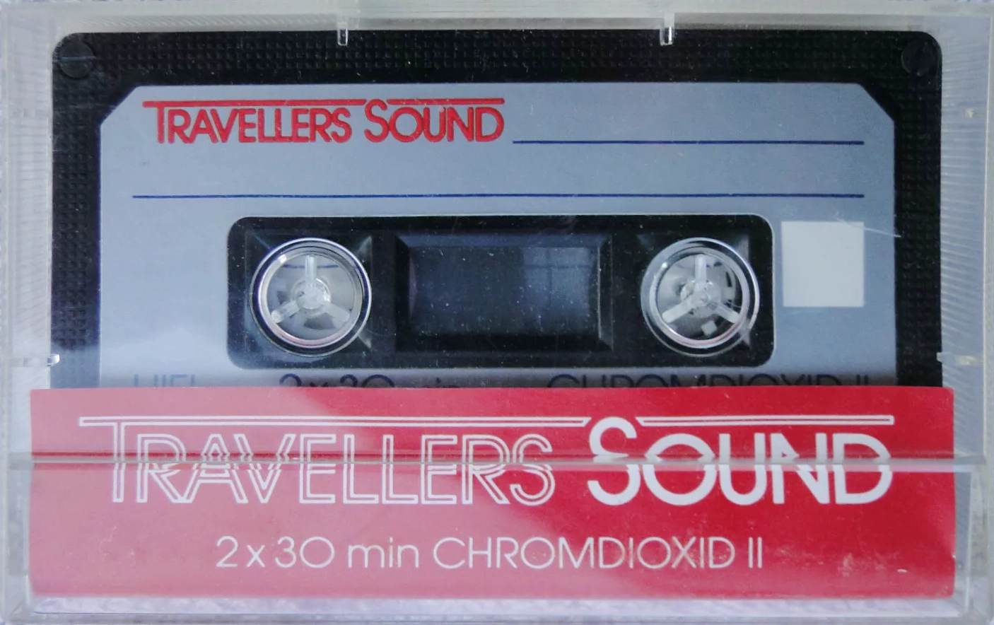 Compact Cassette Travellers Sound 60 Type II Chrome Europe