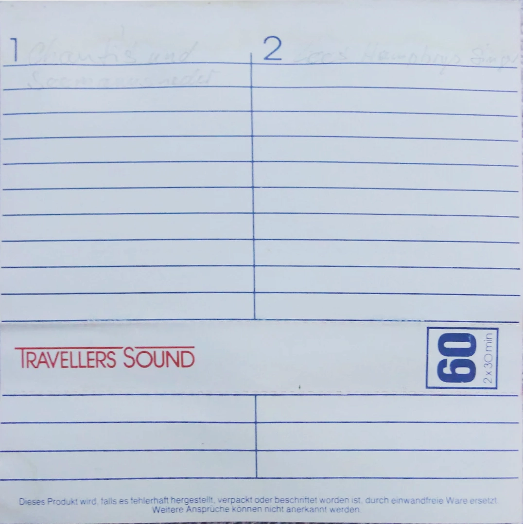 Compact Cassette: AGFA Travellers Sound -  60