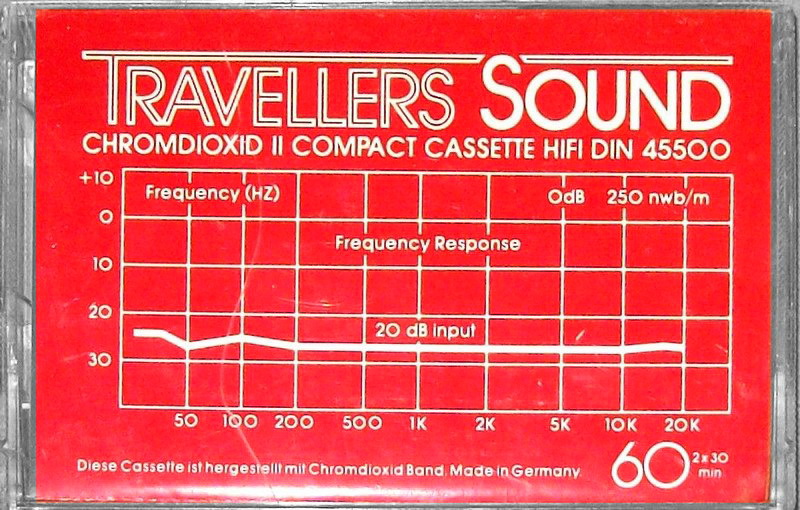 Compact Cassette: AGFA Travellers Sound -  60