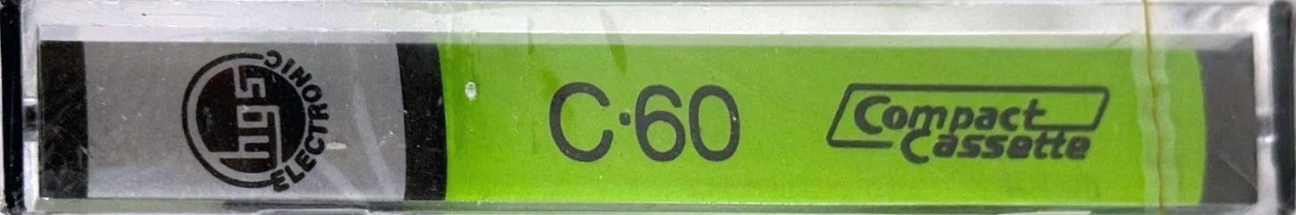 Compact Cassette HGS Electronic 60 Type I Normal 1981 Germany