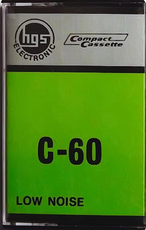 Compact Cassette HGS Electronic 60 Type I Normal 1981 Germany