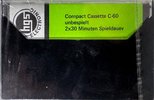 Compact Cassette HGS Electronic 60 Type I Normal 1981 Germany