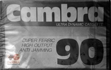 Compact Cassette Cambra 90 Type I Normal Unknown Country