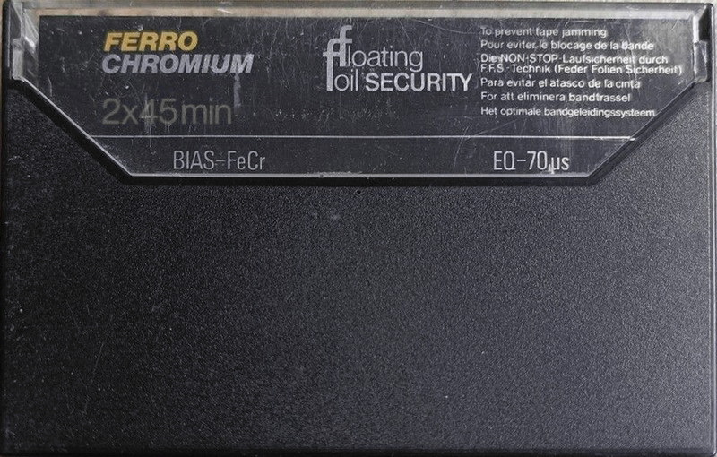 Compact Cassette Radiola 90 Type III Ferro Chrome 1978 Europe