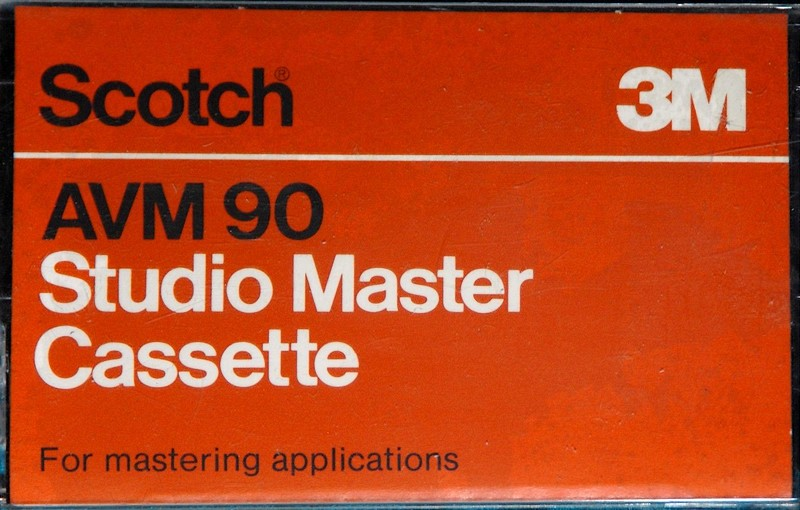 Compact Cassette: 3M Scotch - AVM Studio Master 90