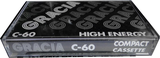 Compact Cassette Gracia 60 Type I Normal Europe