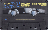 2 pack TDK SA 60 "SA-60EB2" Type II Chrome 1997 Worldwide