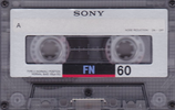 Compact Cassette Sony FN 60 Type I Normal 1988 Europe