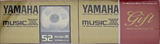 2 pack Yamaha Music XX 52 "for Memorial" Type I Normal 1984 Japan