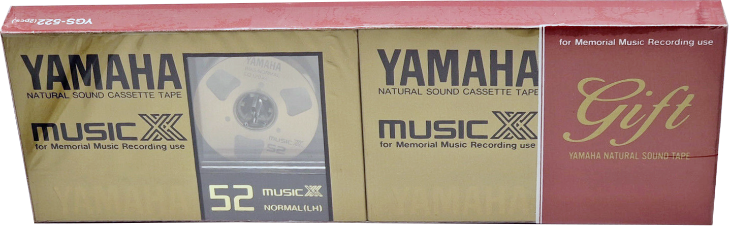 2 pack Yamaha Music XX 52 "YGS-522" Type I Normal 1984 Japan