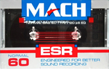 Compact Cassette Mach ESR 60 Type I Normal 1990 USA