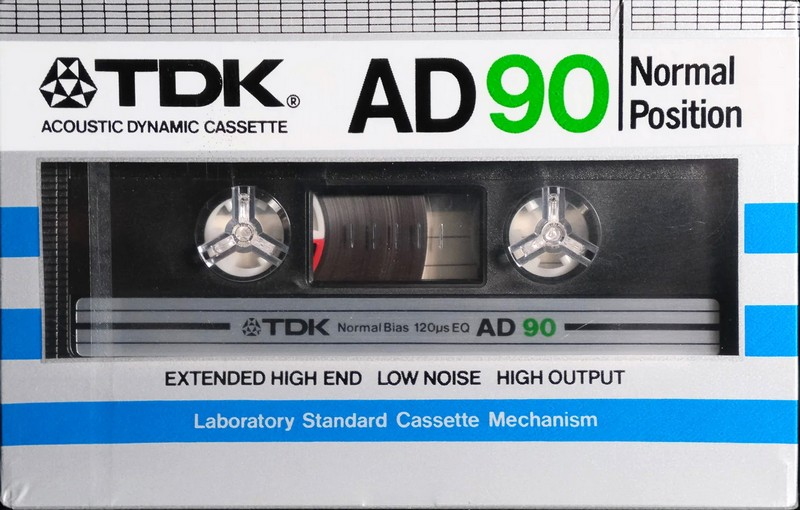 Compact Cassette: TDK  - AD 90