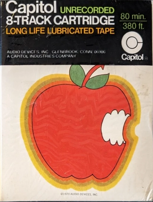 TRACK-8 Capitol 80 "APPLE" Type I Normal 1970 USA