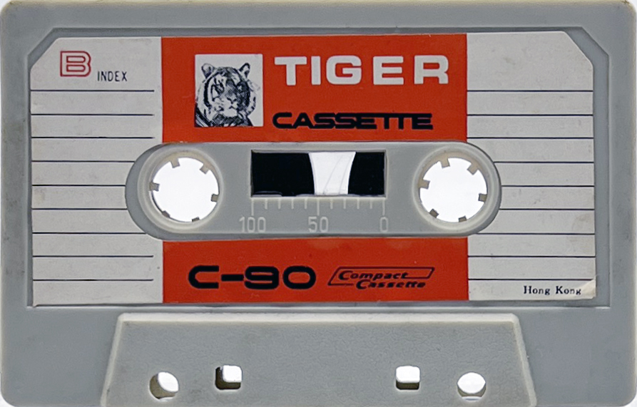 Compact Cassette Tiger 90 Type I Normal 1971 Hong Kong