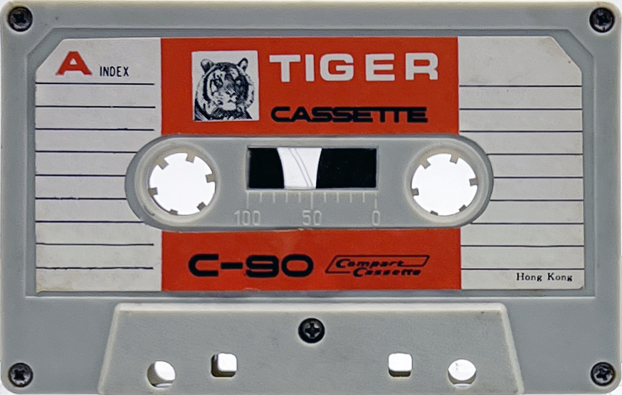 Compact Cassette Tiger 90 Type I Normal 1971 Hong Kong