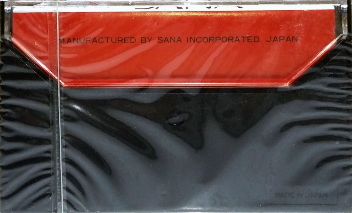 Compact Cassette Sana TSR 60 "Transparent" Type I Normal 1979 Japan